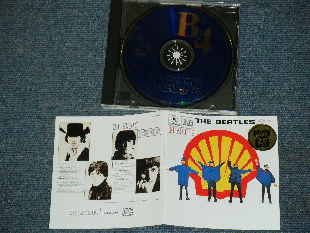 Photo: THE BEATLES - HELP ! (  GOLD DISC VERSION )  / Used COLLECTOR'S CD 