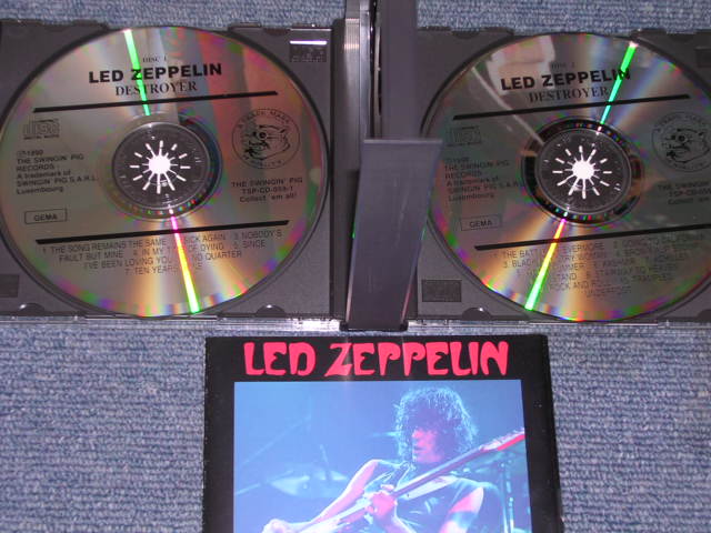 LED ZEPPELIN - DESTROYER / 1990 RELEASE COLLECTORS 2CD's - PARADISE RECORDS