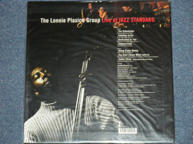 Photo: THE LONNIE PLAXICO GROUP - LIVE AT JAZZ STANDARD / 2003 JAPAN ORIGINAL LIMITED BRAND NEW  LP Dead stock