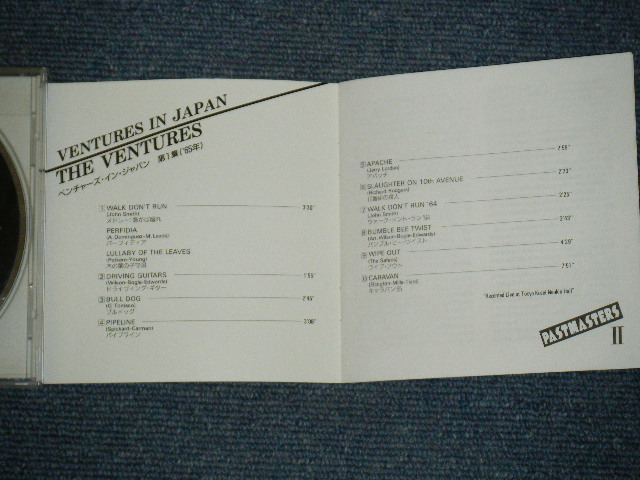 Photo: THE VENTURES - THE VENTURES IN JAPAN VOL.1  / 1990 JAPAN ORIGINAL Used CD With OBI