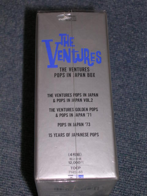 Photo: THE VENTURES - THE VENTURESPOPS IN JAPAN  BOX / 1992 JAPAN ORIGINAL Promo Sealed 4 CD BOXSET 