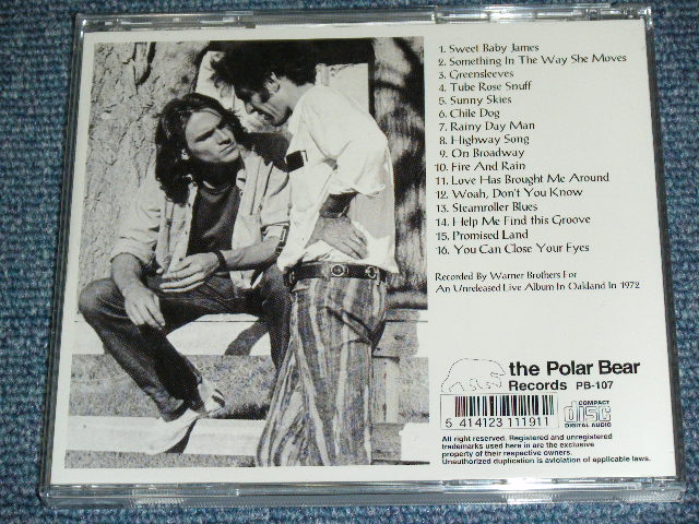 Photo: JAMES TAYLOR - DAD LIVES HIS WORK (TOUR '81) (Ex+++/MINT) /1994 ITALY ITALIA COLLECTOR'S BOOT Used CD 