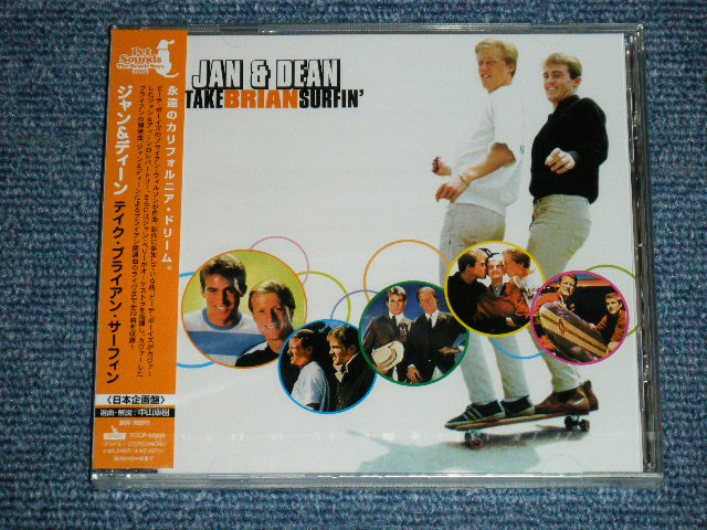 Photo1: JAN & DEAN -  TAKE BRIAN SURFIN' / 2002 Released  JAPAN ORIGINAL  Brand New  Sealed  CD