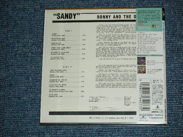 Photo: RONNY & THE DAYTONAS  - SANDY ( MINI-LP PAPER SLEEVE CD )  / 2006 JAPAN ONLY Mini-LP Sleeve Brand New Sealed CD 