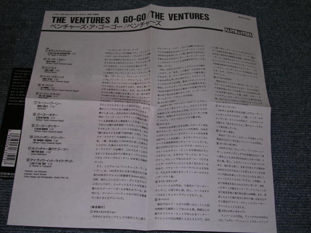 Photo: THE VENTURES - A GO GO / 1989 JAPAN ORIGINAL Used  CD With OBI 