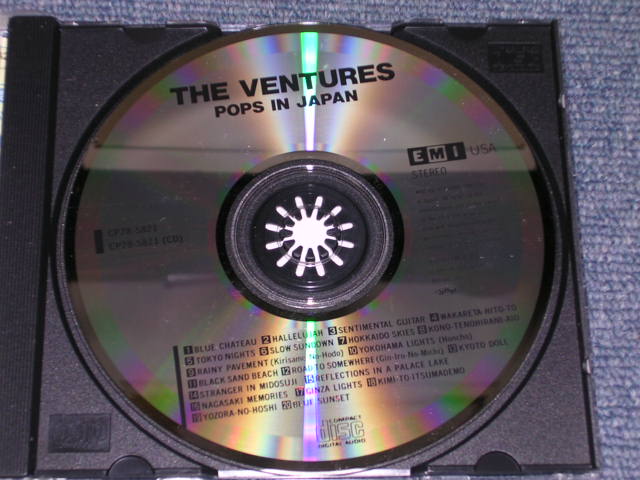 Photo: THE VENTURES - POPS IN JAPAN / 1989 JAPAN ORIGINAL Used CD  With OBI 