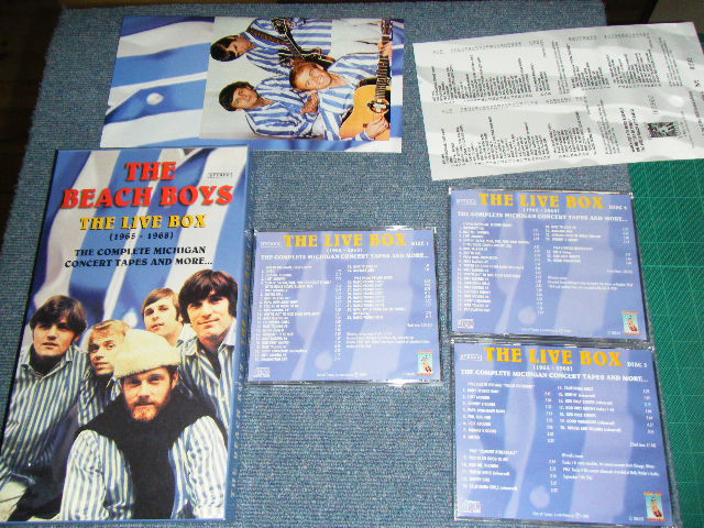 Photo: THE BEACH BOYS - THE LIVE BOX  ( THE COM,PLETE MICHIGAN CONCERT TAPES AND MORE...  ) / 1997 Brand New COLLECTOR'S CD's Box Set DEAD STOCK 