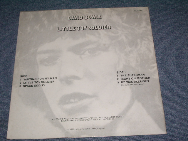 Photo: DAVID BOWIE - LITTLE TOY SOLDIER  / 1983 COLLECTORS ( BOOT ) LP