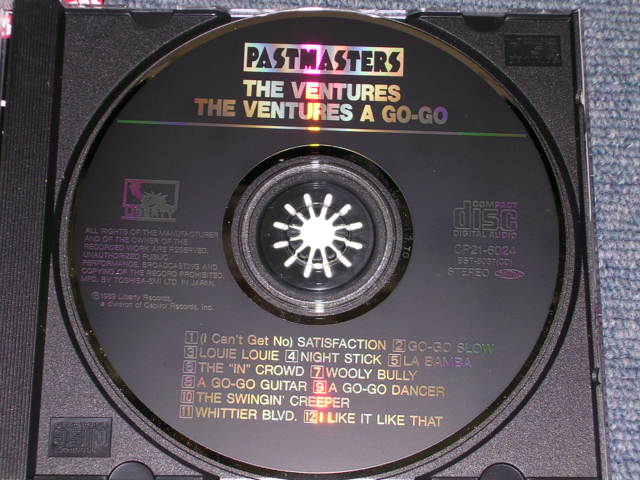 Photo: THE VENTURES - A GO GO / 1989 JAPAN ORIGINAL Used  CD With OBI 