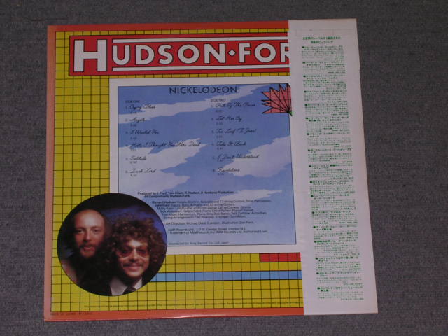 Photo: HUDSON FORD - HUDSON FORD  /  1974 JAPAN  LP With OBI  