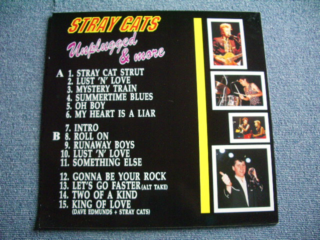 Photo: STRAY CATS - UNPLUGGED & MORE  /  COLLECTORS ( BOOT ) LPN BRAND NEW DEAD STOCK 