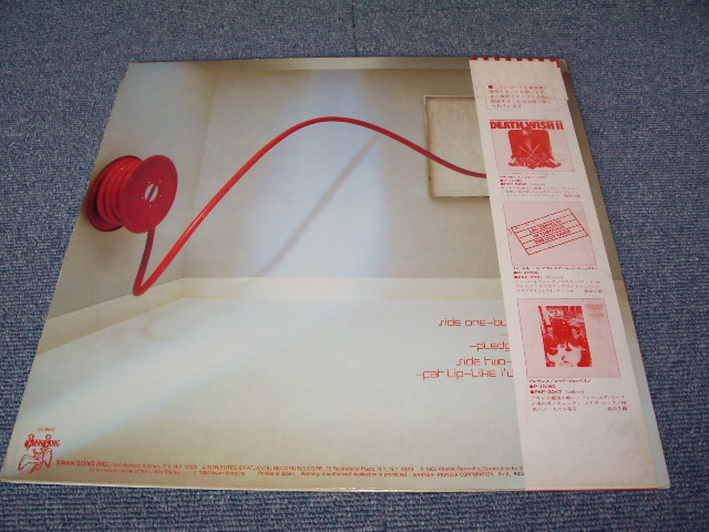 Photo: ROBERT PLANT( LED ZEPPELIN ) - PICTURES AT ELEVEN / 1982 JAPAN WHITE LABEL PROMO LP w/OBI