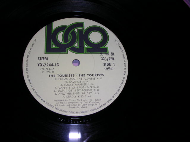 Photo: THE TOURIST - THE TOURIST/ 1979 JAPAN  ORIGINAL PROMO LP With OBI 