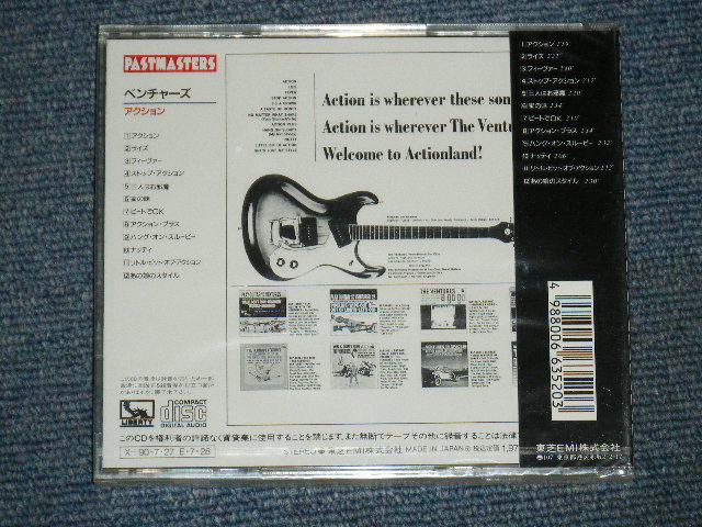 Photo: THE VENTURES - WHERE THE ACTION IS / 1989 JAPAN ORIGINAL  Brand New Sealed CD 