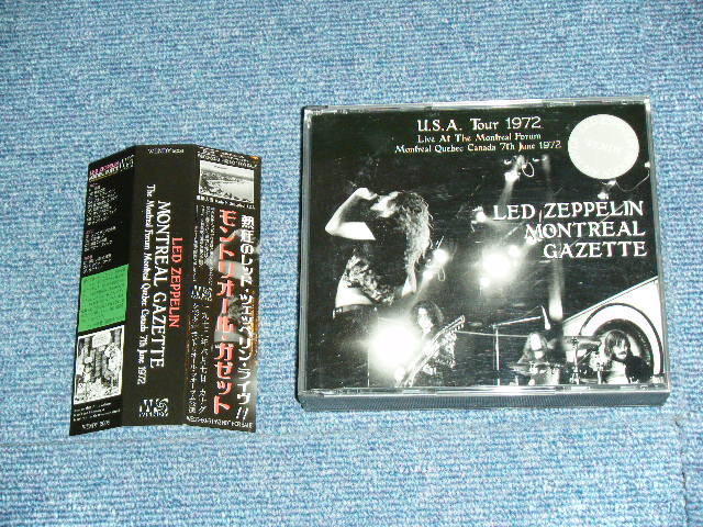 LED ZEPPELIN - MONTREAL GAZETTE / 2005 RELEASE COLLECTORS 3CD's With OBI