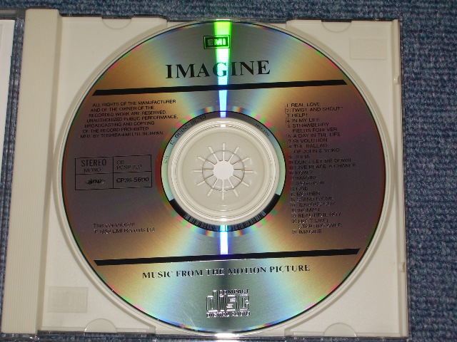 JOHN LENNON - IMAGINE ( SOUND TRACKS ) / 1988 JAPAN ORIGINAL Used