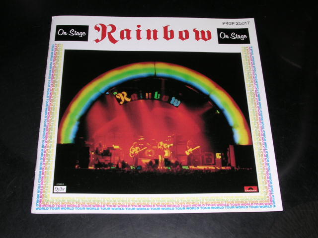 RAINBOW - ON STAGE / 1986 JAPAN CD w/OBI - PARADISE RECORDS