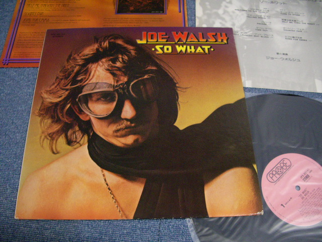 Photo1: JOE WALSH - SO WHAT /1975  1st RELEASE LP 