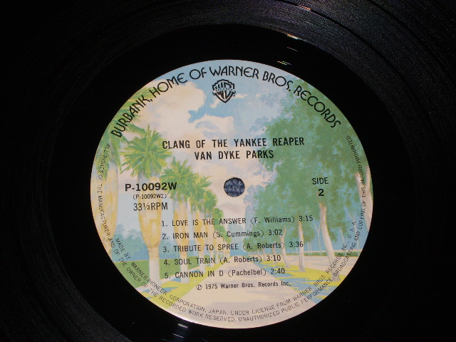 Photo: VAN DYKE PARKS - CLANG of the YANKEE REAPER / 1975 JAPAN LP With OBI 