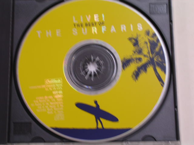 Photo: THE SURFARIS - SURF PARTY! THE BEST OF LIVE!  / 1995 JAPAN ORIGINAL used CD With OBI 